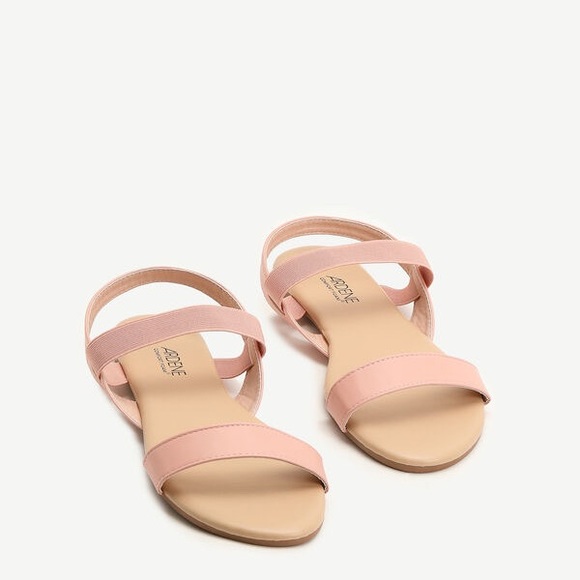 Pink elastic strappy sandals 3 for 30$ - Picture 2 of 4